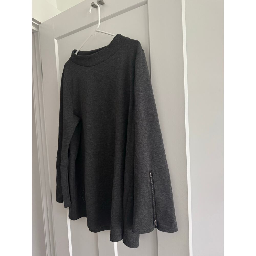 Soft surrounding Grey Cowl neck long sleeve - Picture 2 of 7